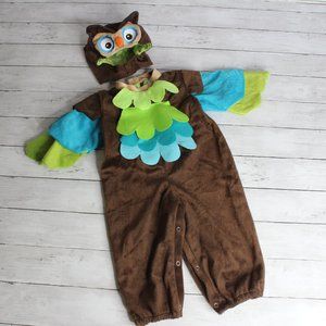 Baby Plush Owl Halloween Costume Size 12-18 Mo